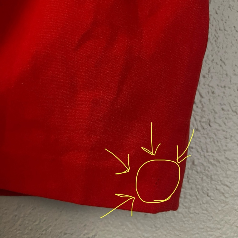 Red Bow Pencil Skirt - Picture 3 of 5